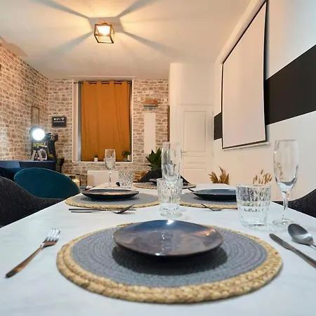 Ng Suitehome - Lille I Barbieux I Saint Roch - Maison 4 - Balneo - Arcade De Jeux - Netflix - Wifi - Cuisine Equipee - Lave Linge 3* Roubaix