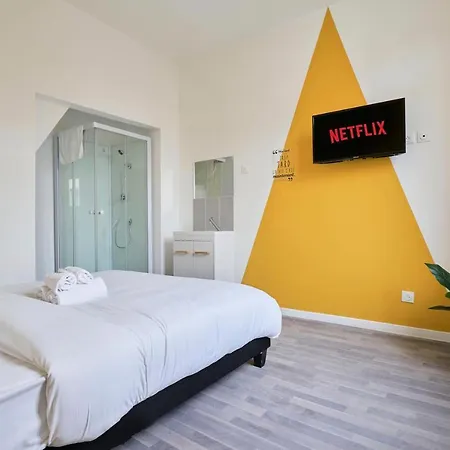 Ng Suitehome - Lille I Barbieux I Saint Roch - Maison 4 - Balneo - Arcade De Jeux - Netflix - Wifi - Cuisine Equipee - Lave Linge Roubaix